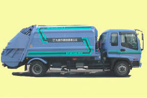 事業系一般廃棄物収集車（プレスパッカー）